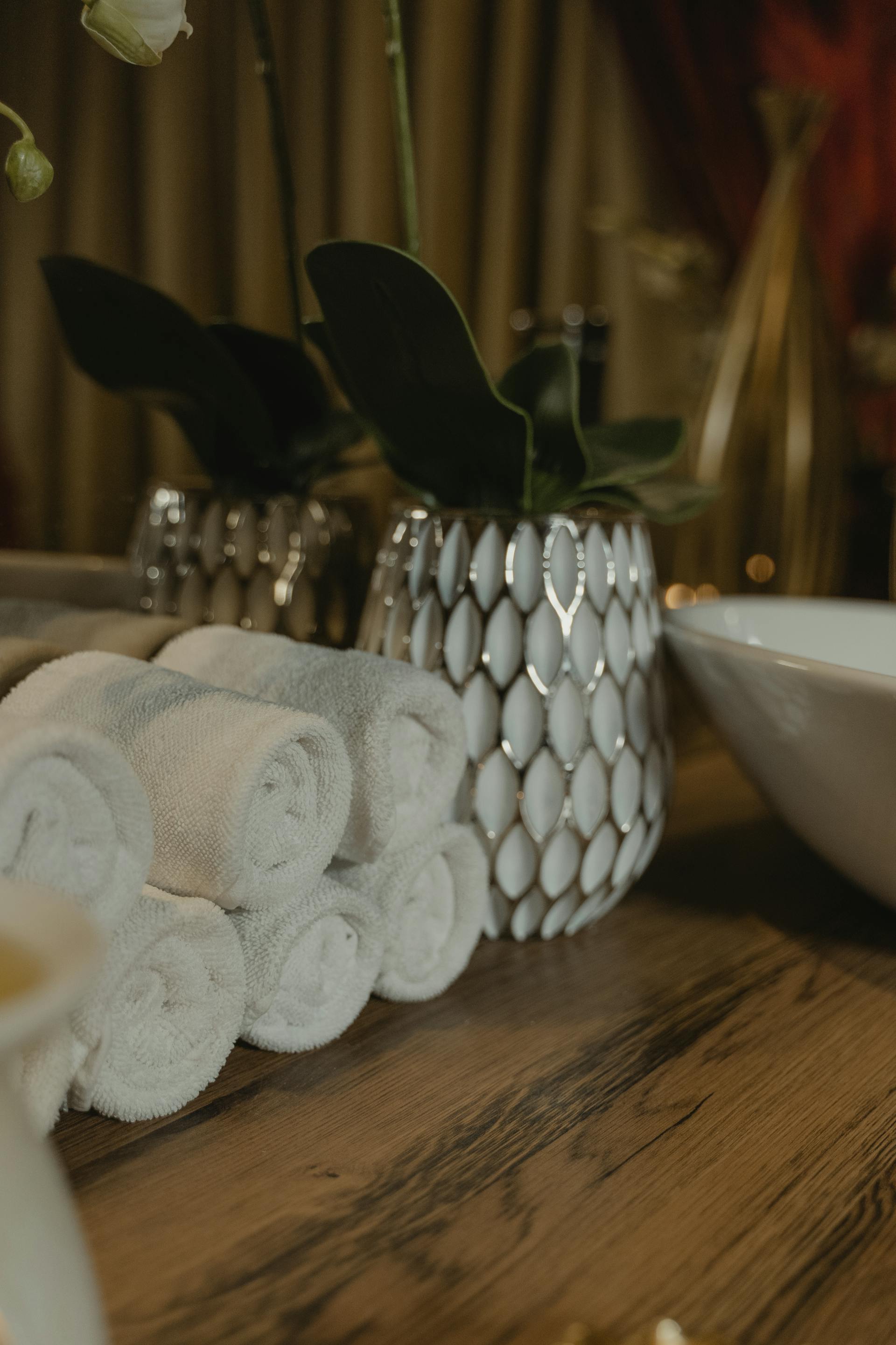 Warm neutral editorial accent still-life